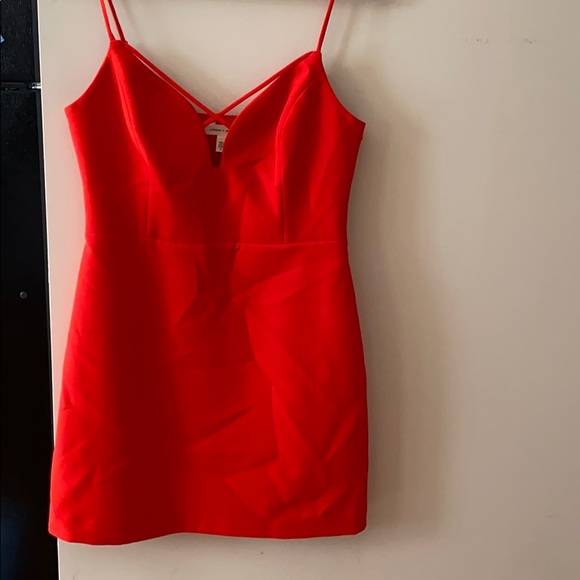silence + noise Dresses & Skirts - Chic Red Dress